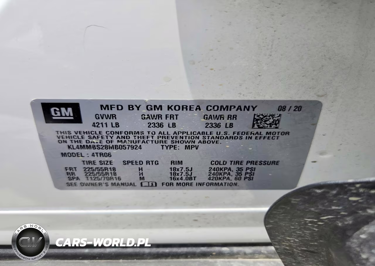 2021 Buick Encore Gx Preferred VIN:KL4MMBS28MB057924 - 12