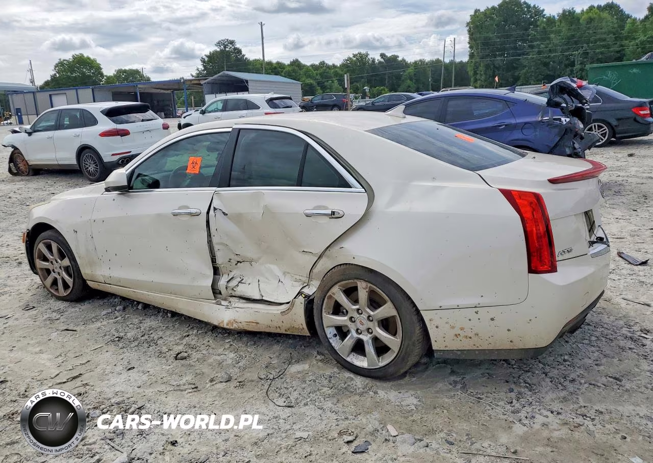 2013 Cadillac Ats VIN:1G6AA5RX4D0167033 - 2