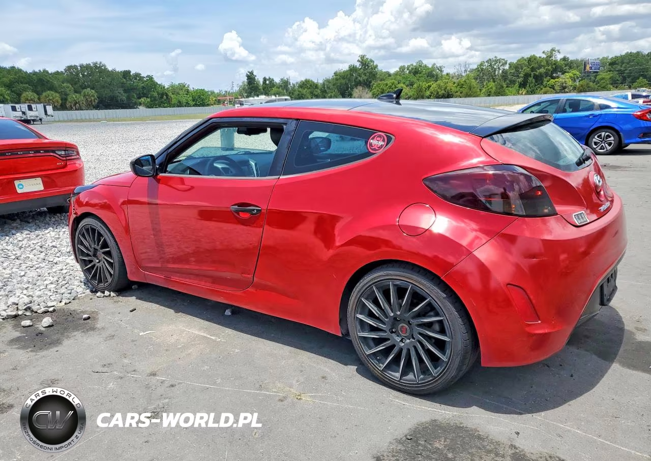 2013 Hyundai Veloster Base VIN:KMHTC6AD6DU122297 - 2