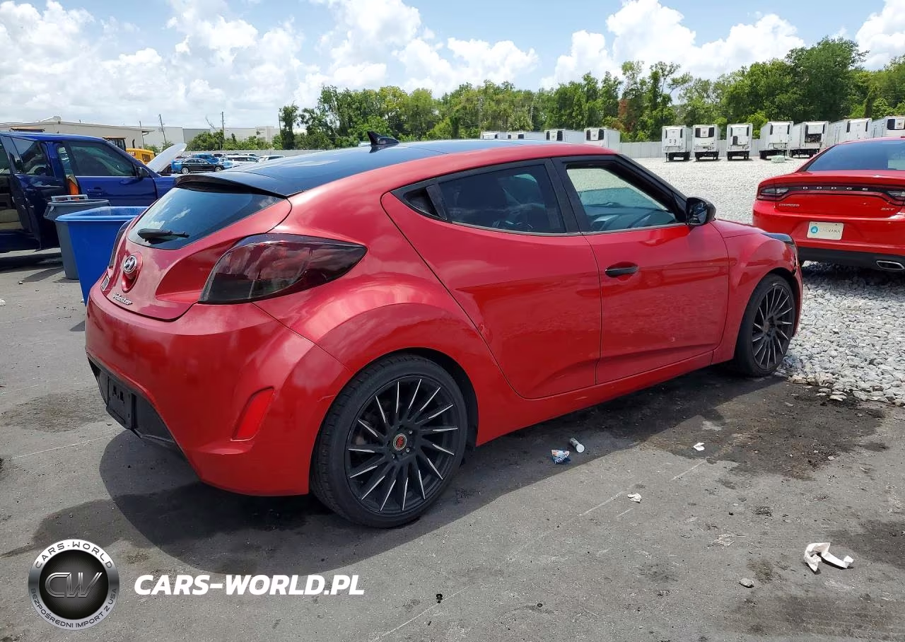 2013 Hyundai Veloster Base VIN:KMHTC6AD6DU122297 - 3