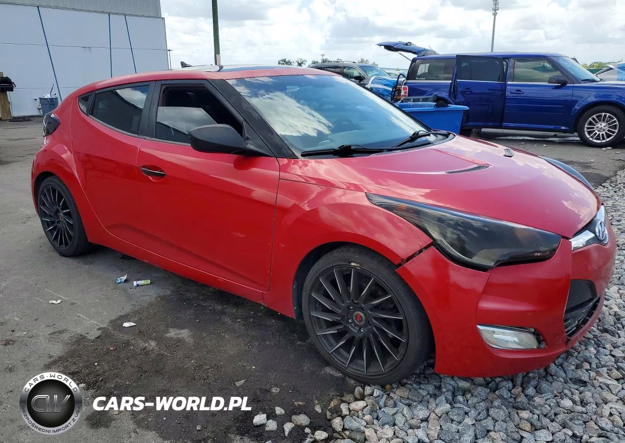 2013 Hyundai Veloster Base VIN:KMHTC6AD6DU122297 - 4
