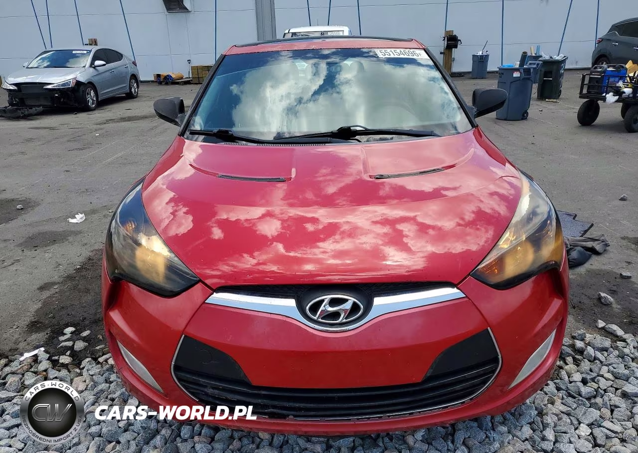 2013 Hyundai Veloster Base VIN:KMHTC6AD6DU122297 - 5