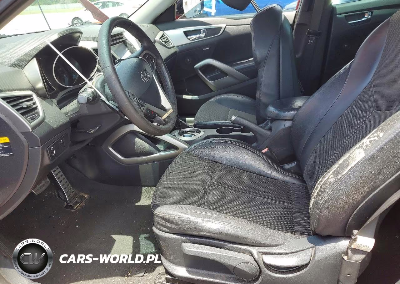 2013 Hyundai Veloster Base VIN:KMHTC6AD6DU122297 - 7
