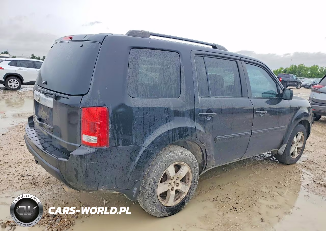 2010 Honda Pilot Ex VIN:5FNYF3H47AB004480 - 3