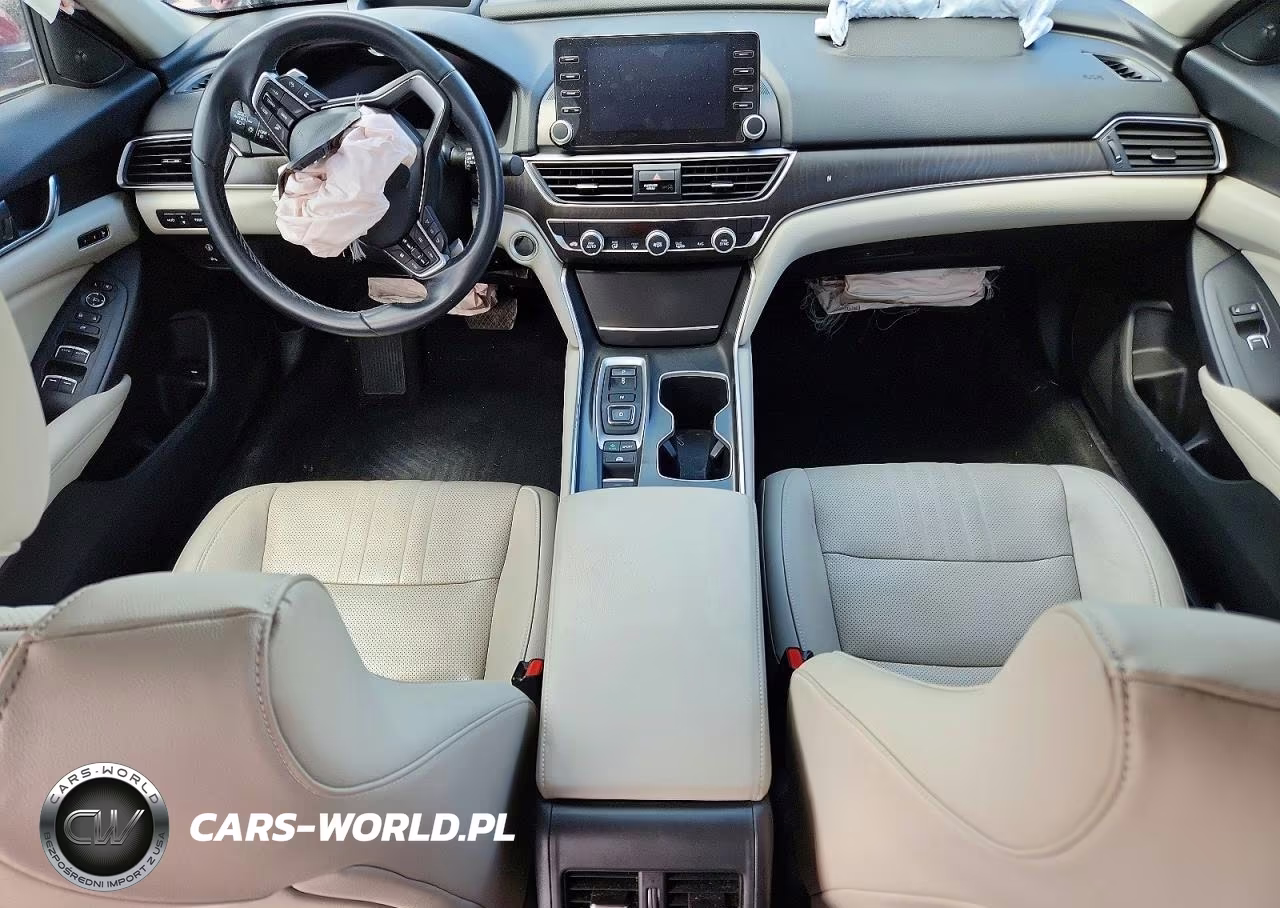 2020 Honda Accord Touring Hybrid VIN:1HGCV3F9XLA016809 - 8