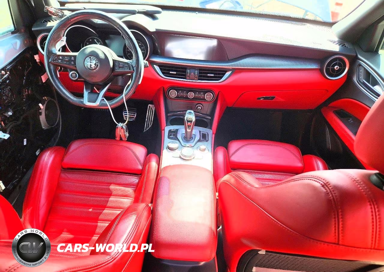 2021 Alfa Romeo Stelvio Ti VIN:ZASPAKBN8M7D19859 - 8