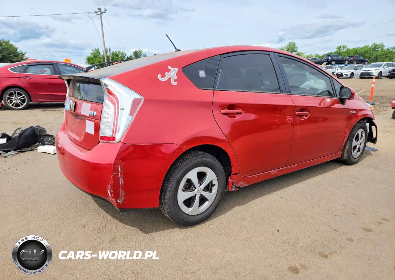 2012 Toyota Prius Two VIN:JTDKN3DU9C1545492 - 3