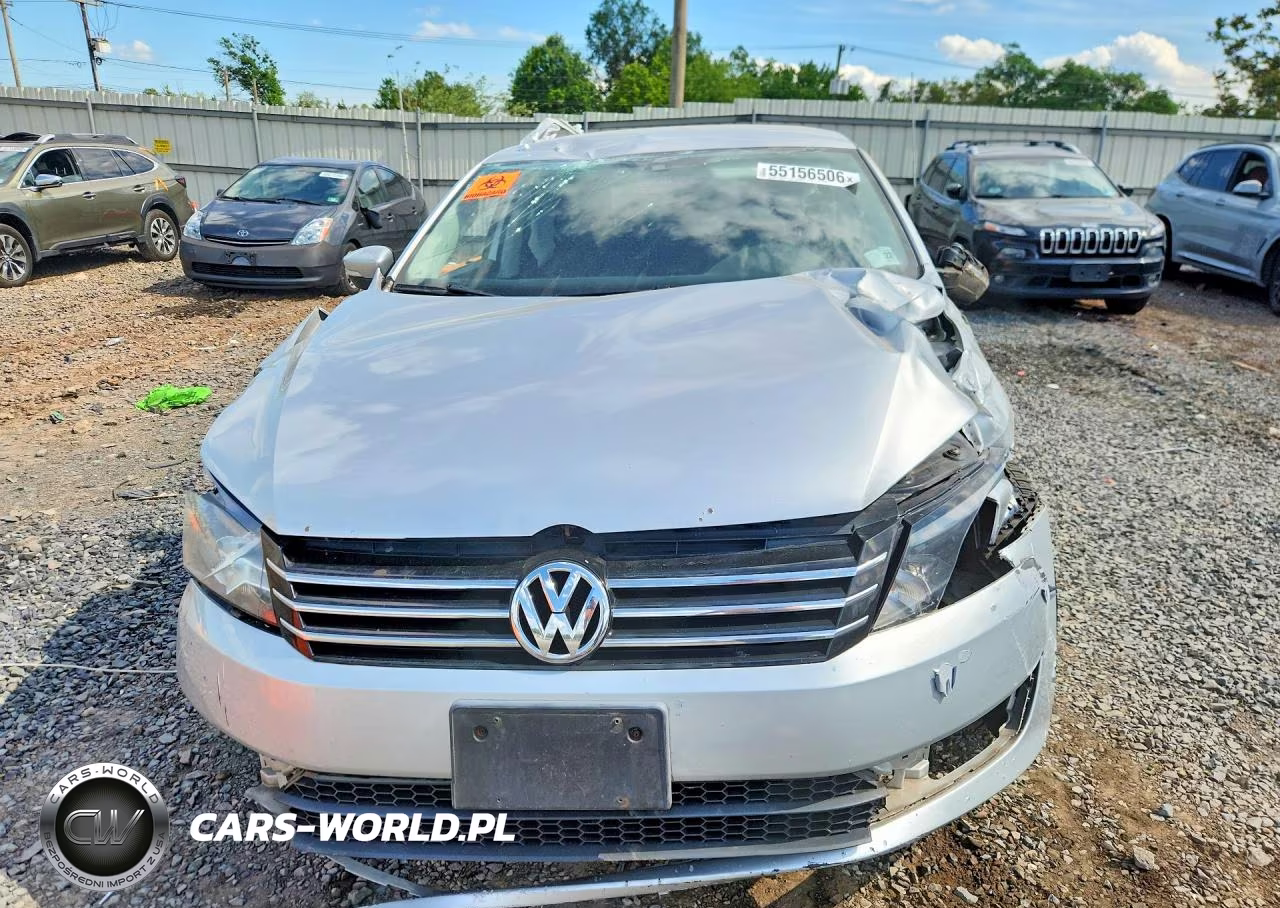 2014 Volkswagen Passat S VIN:1VWAP7A34EC008137 - 5