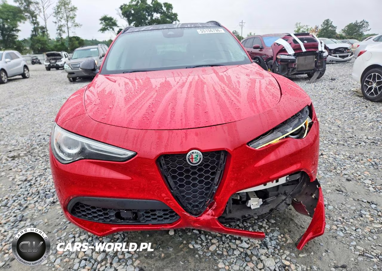 2021 Alfa Romeo Stelvio Ti VIN:ZASPAKBN0M7D12159 - 5