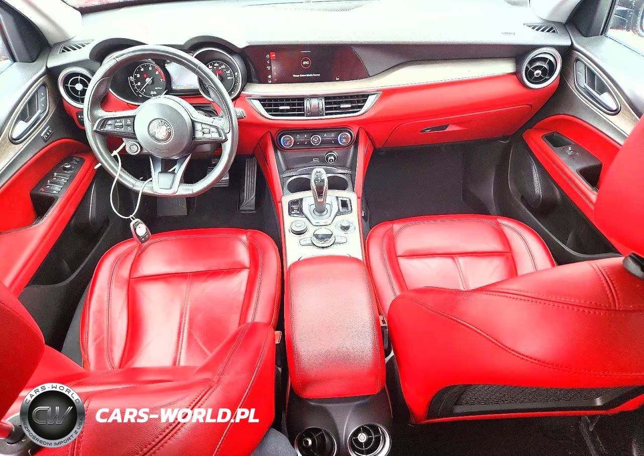 2021 Alfa Romeo Stelvio Ti VIN:ZASPAKBN0M7D12159 - 8