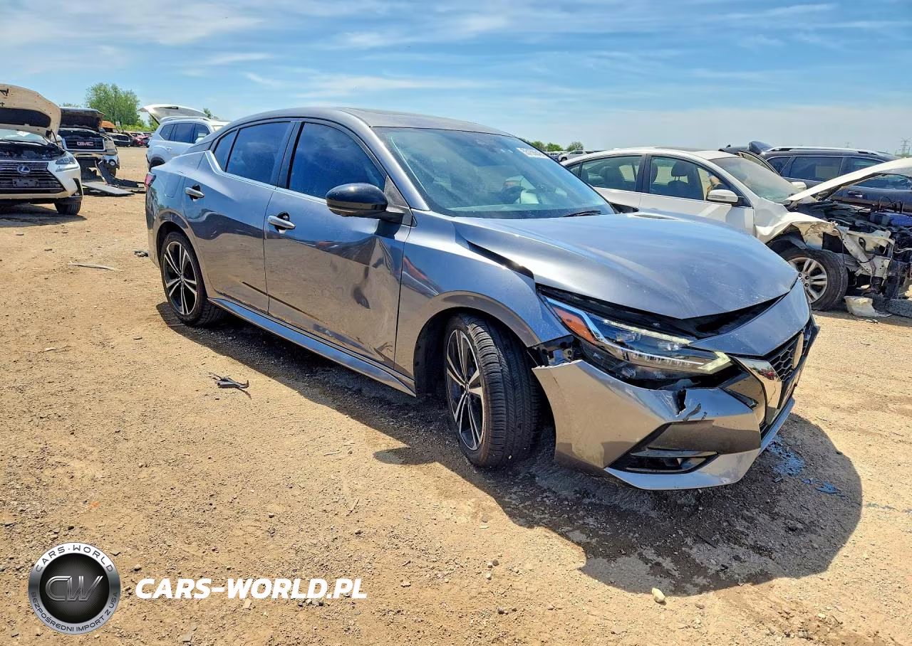 2021 Nissan Sentra Sr VIN:3N1AB8DV0MY316676 - 4
