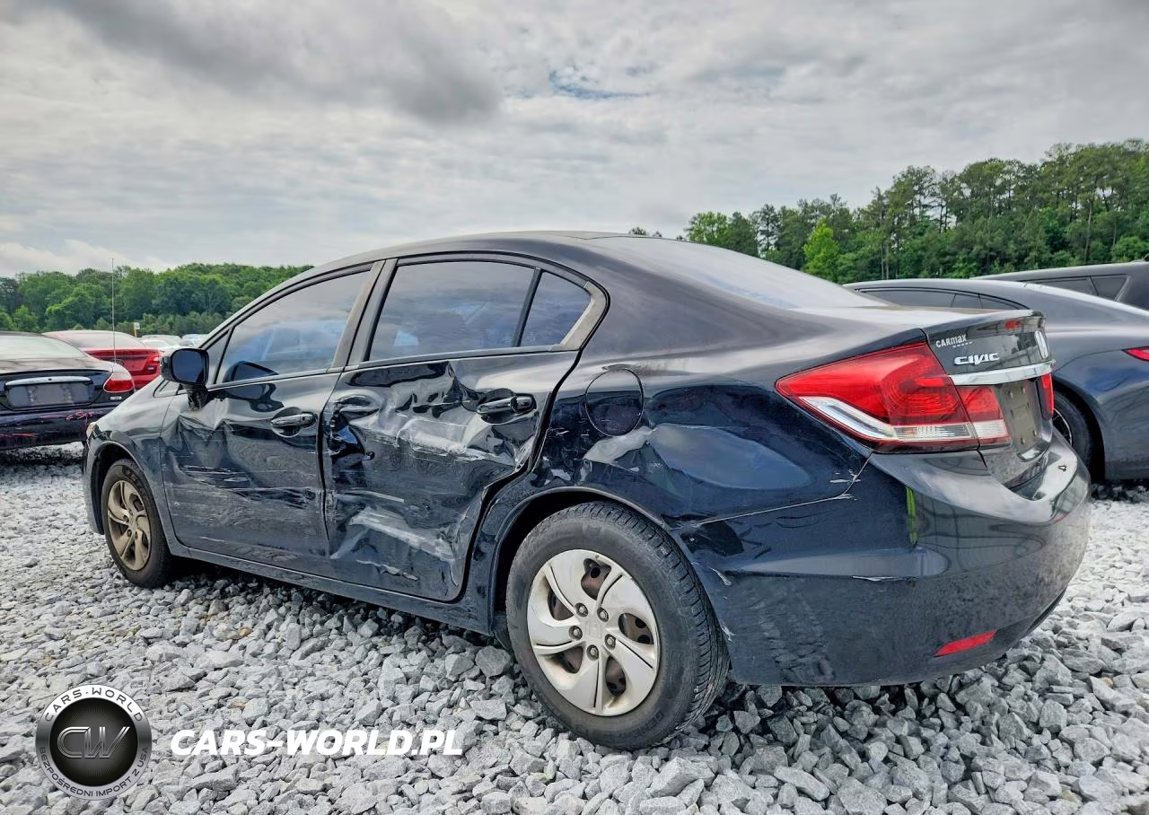 2015 Honda Civic Lx VIN:19XFB2F54FE030637 - 2