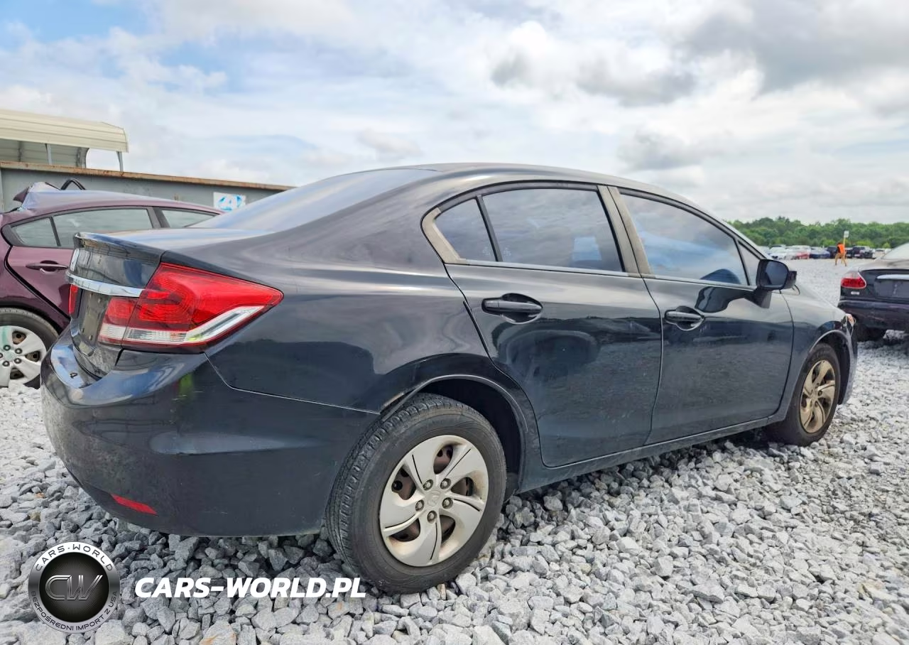 2015 Honda Civic Lx VIN:19XFB2F54FE030637 - 3