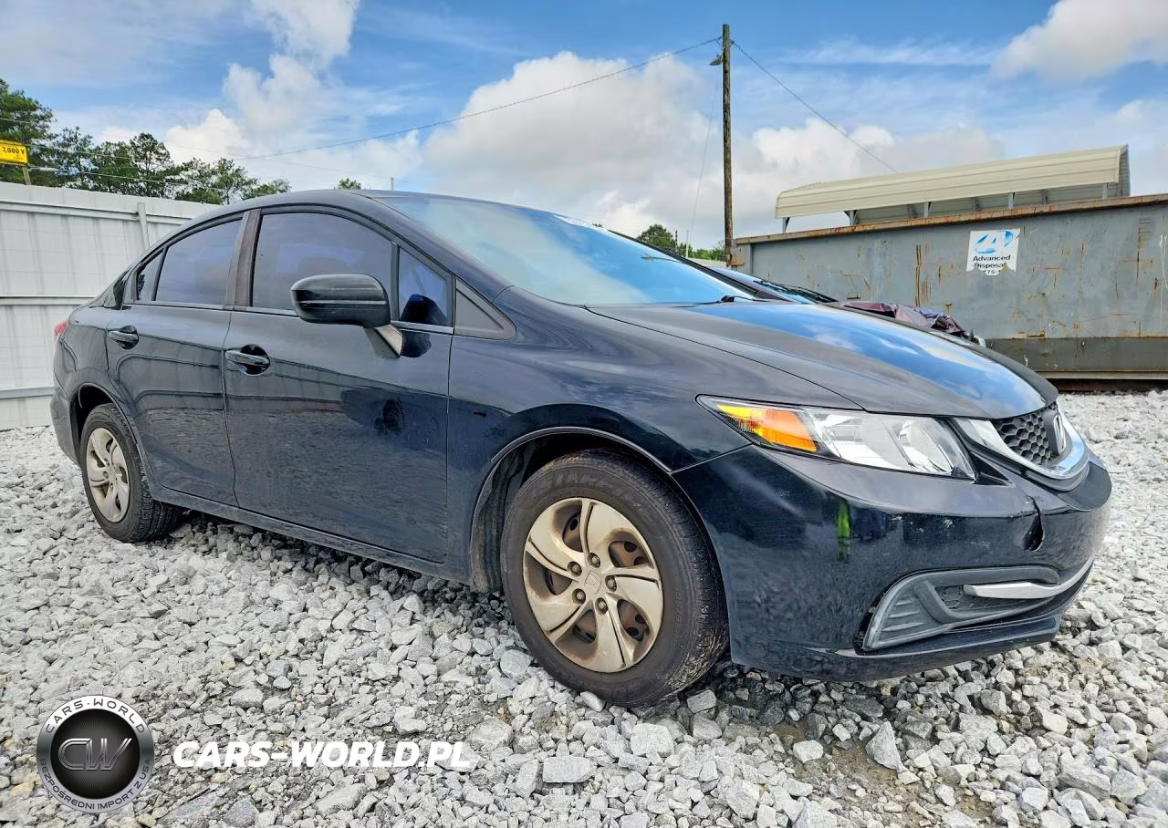 2015 Honda Civic Lx VIN:19XFB2F54FE030637 - 4