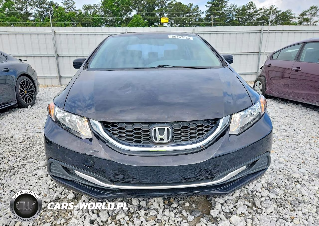 2015 Honda Civic Lx VIN:19XFB2F54FE030637 - 5