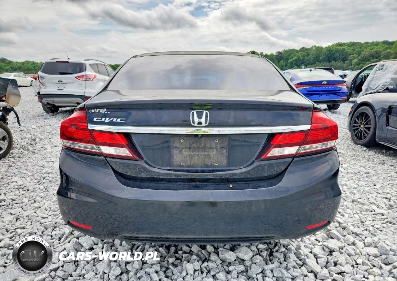 2015 Honda Civic Lx VIN:19XFB2F54FE030637 - 6