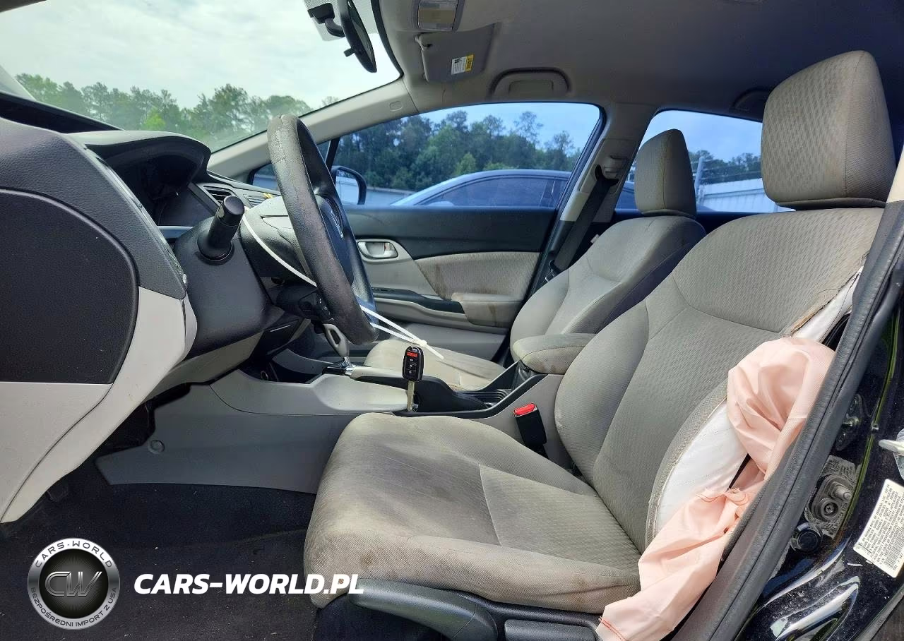 2015 Honda Civic Lx VIN:19XFB2F54FE030637 - 7