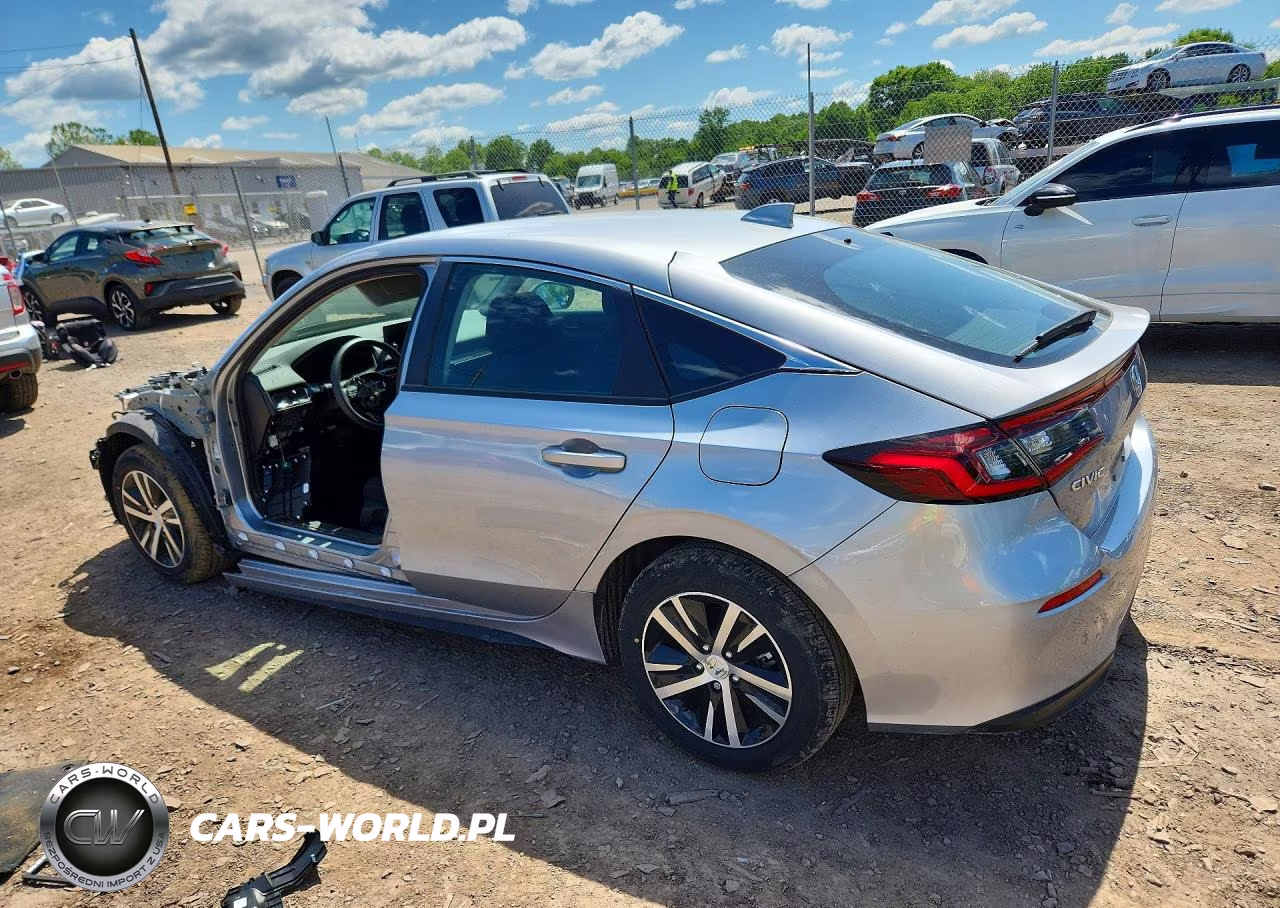 2024 Honda Civic Lx VIN:19XFL2H59RE019728 - 2