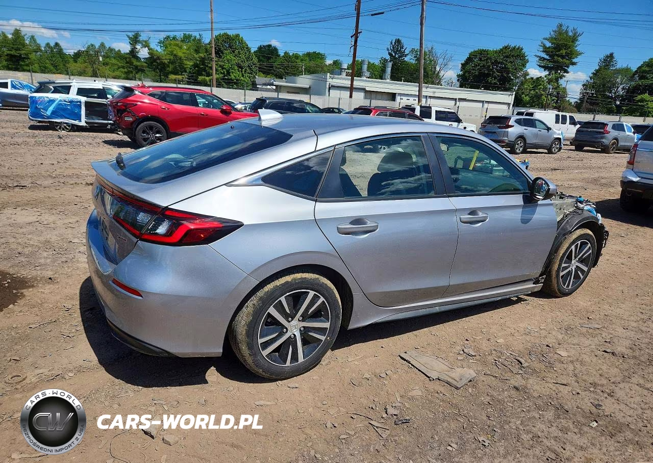 2024 Honda Civic Lx VIN:19XFL2H59RE019728 - 3