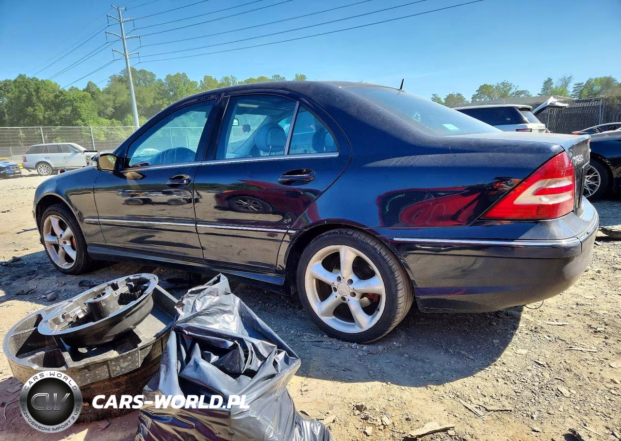 2005 Mercedes-Benz C 230K Sport Sedan VIN:WDBRF40J65F615595 - 2