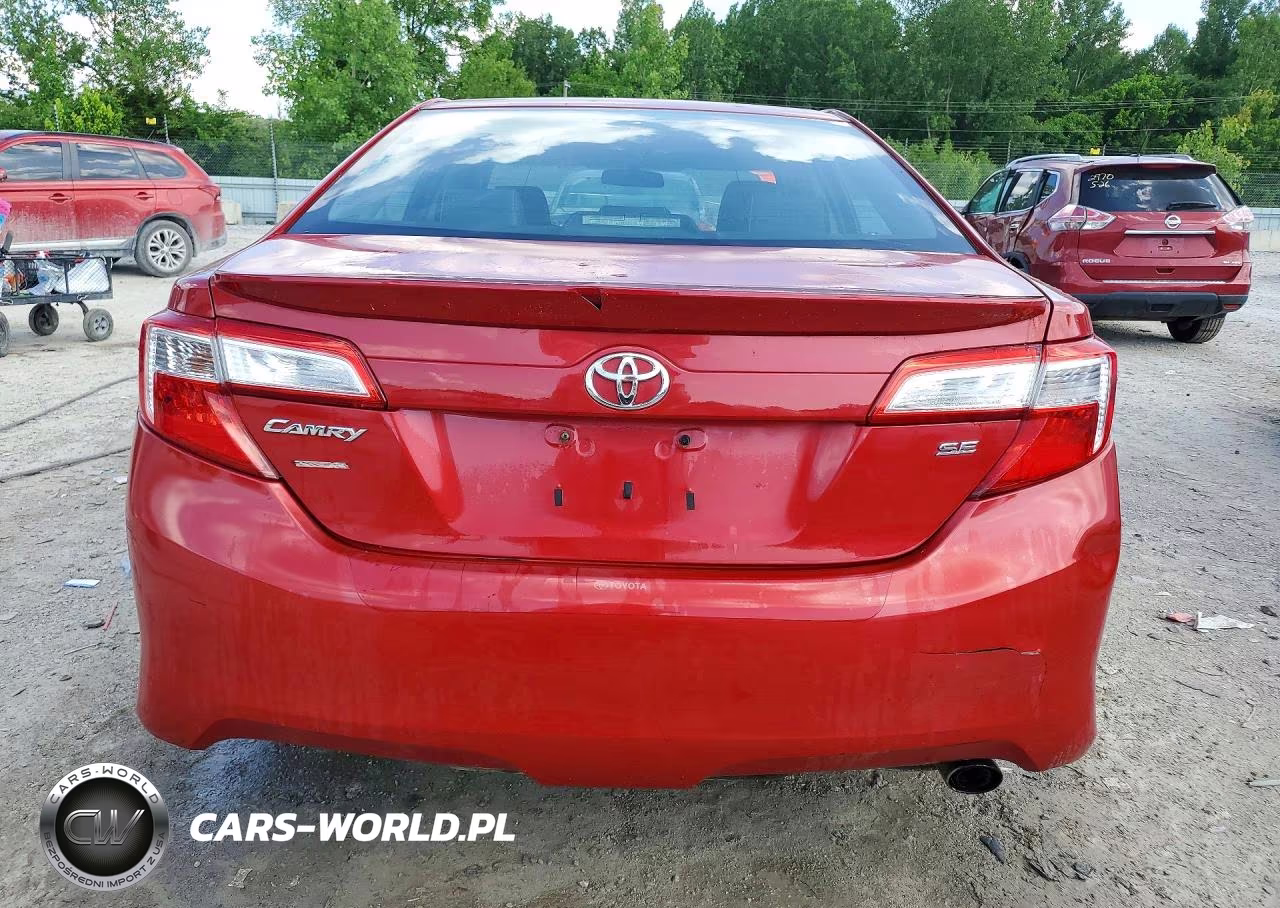 2012 Toyota Camry Se VIN:4T1BF1FK9CU536007 - 6