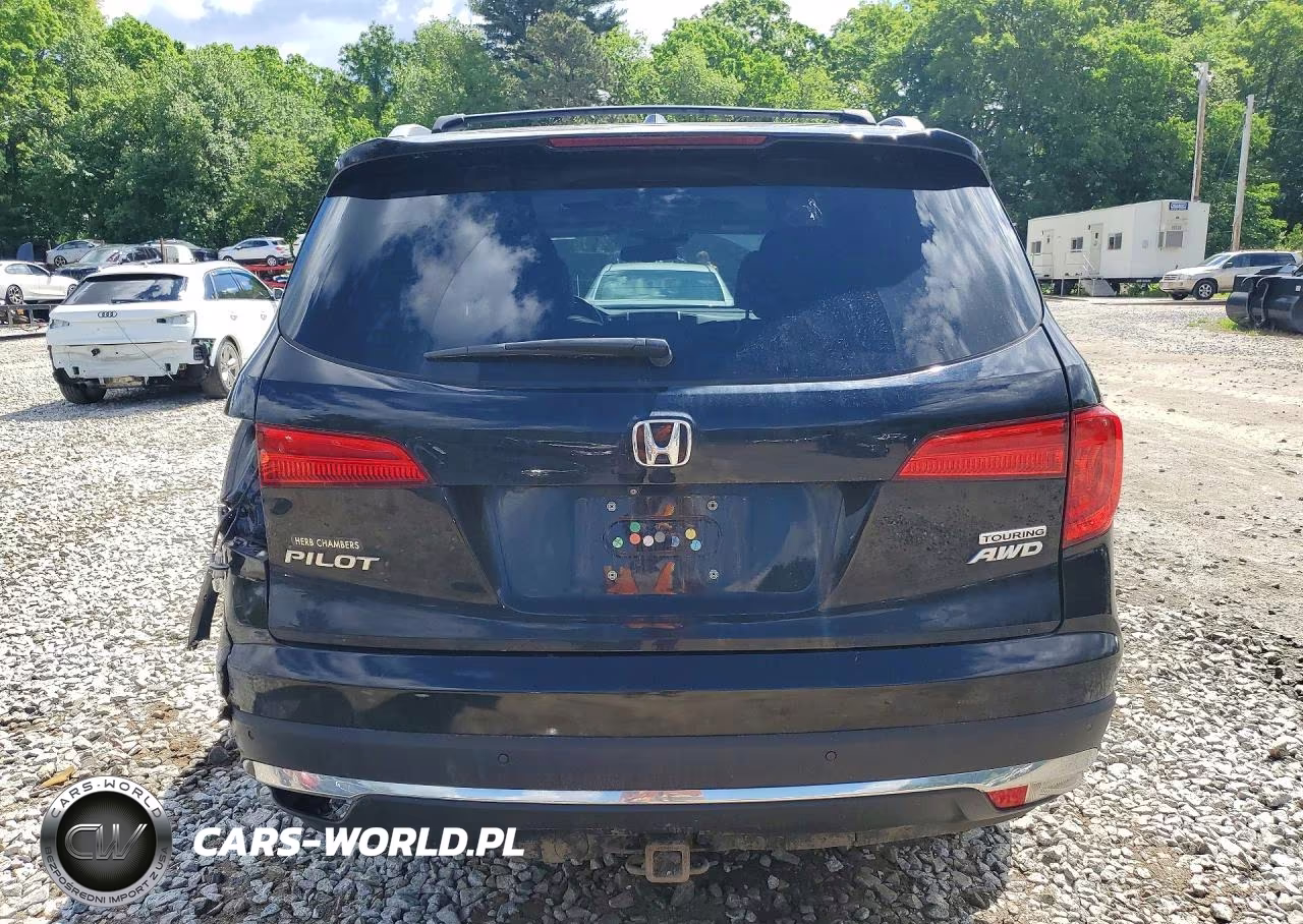 2016 Honda Pilot Touring VIN:5FNYF6H90GB035320 - 6