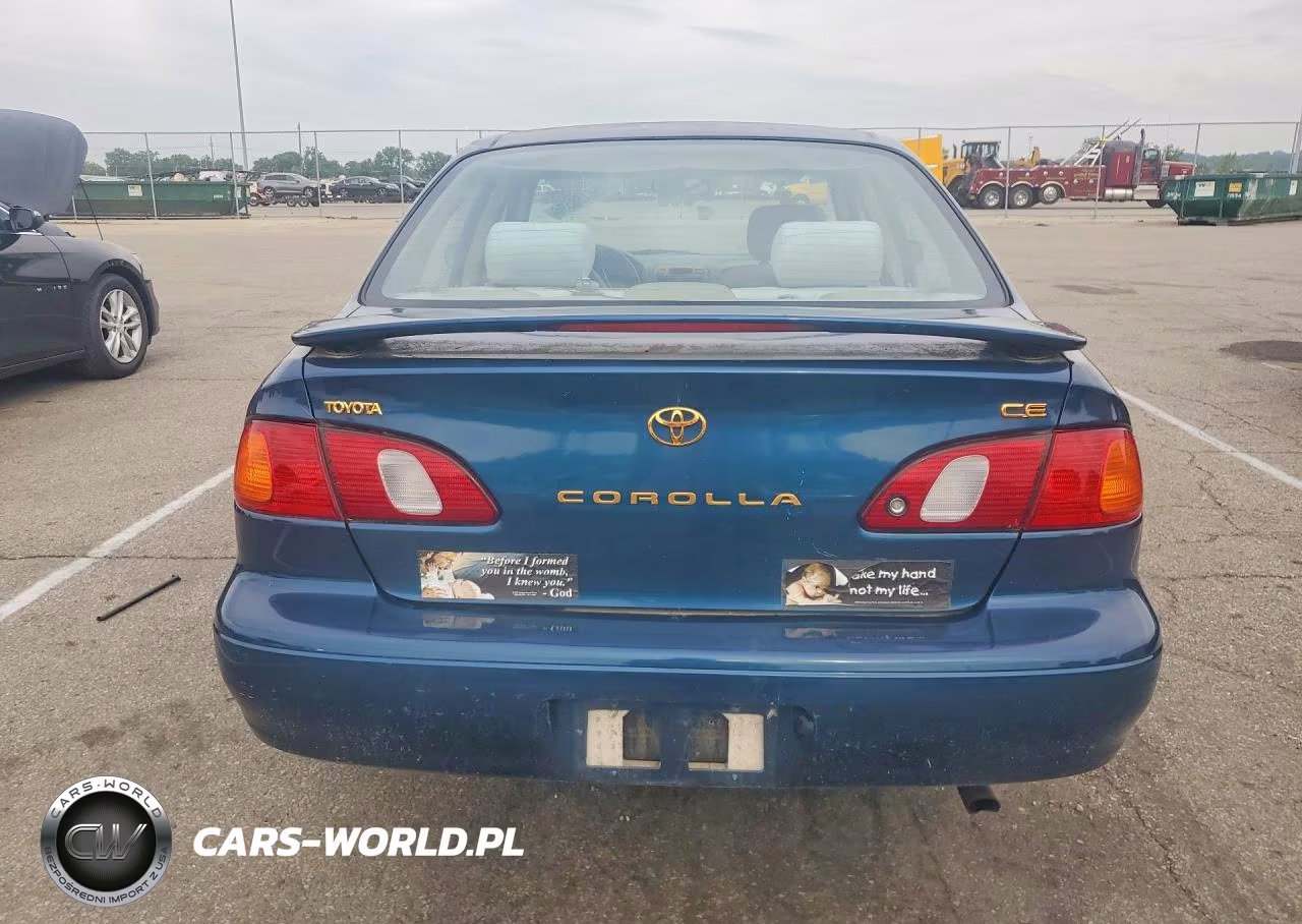 2000 Toyota Corolla Ve VIN:2T1BR12E8YC330807 - 6