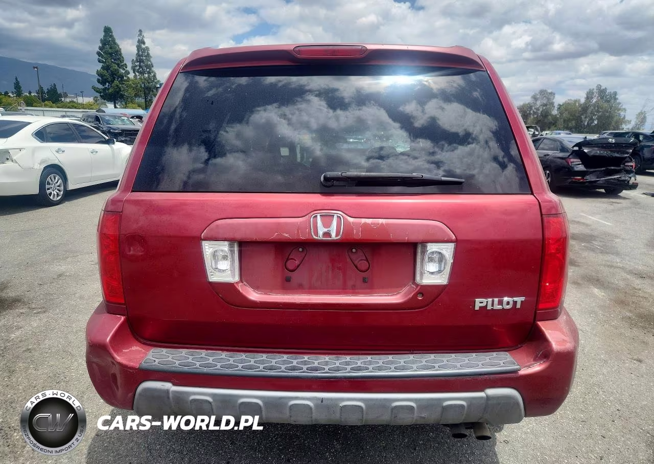 2005 Honda Pilot Exl VIN:2HKYF18795H569903 - 6