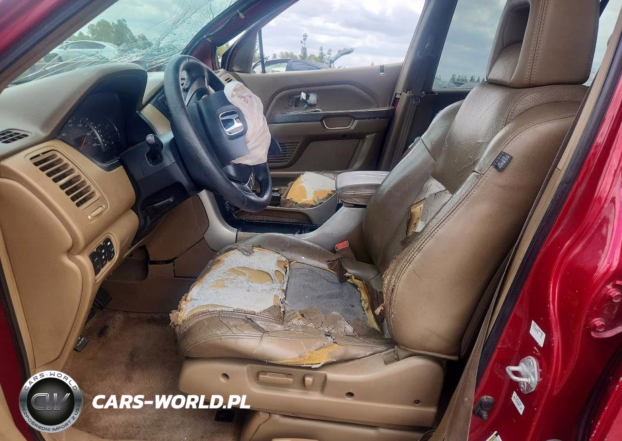 2005 Honda Pilot Exl VIN:2HKYF18795H569903 - 7