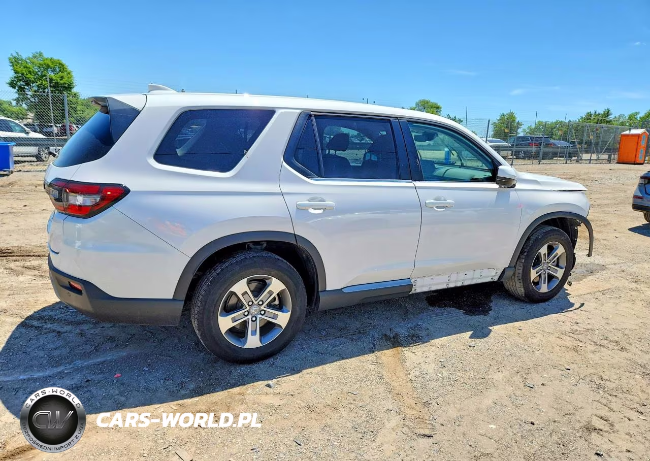 2025 Honda Pilot Exl VIN:5FNYG1H49SB012499 - 3