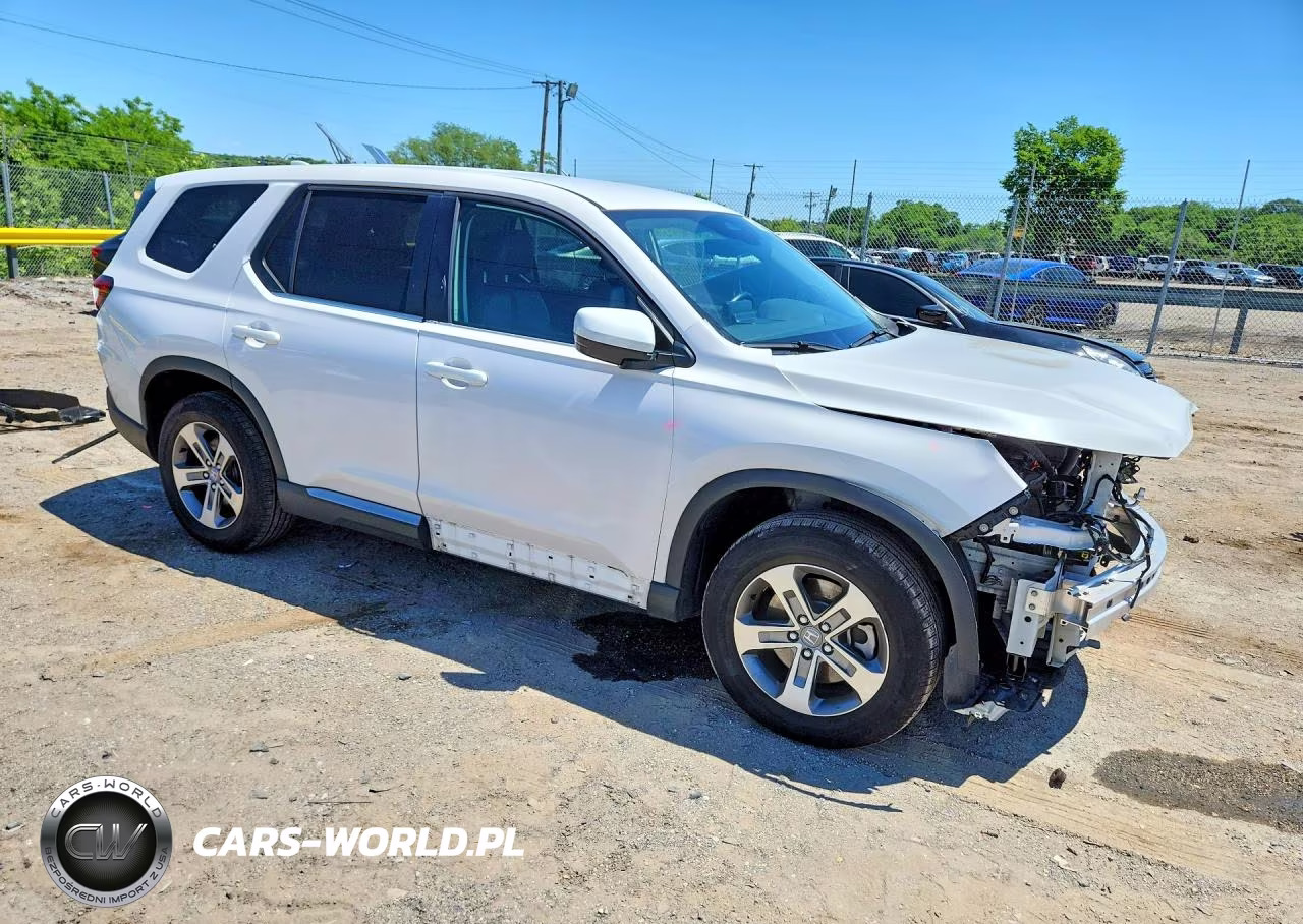 2025 Honda Pilot Exl VIN:5FNYG1H49SB012499 - 4