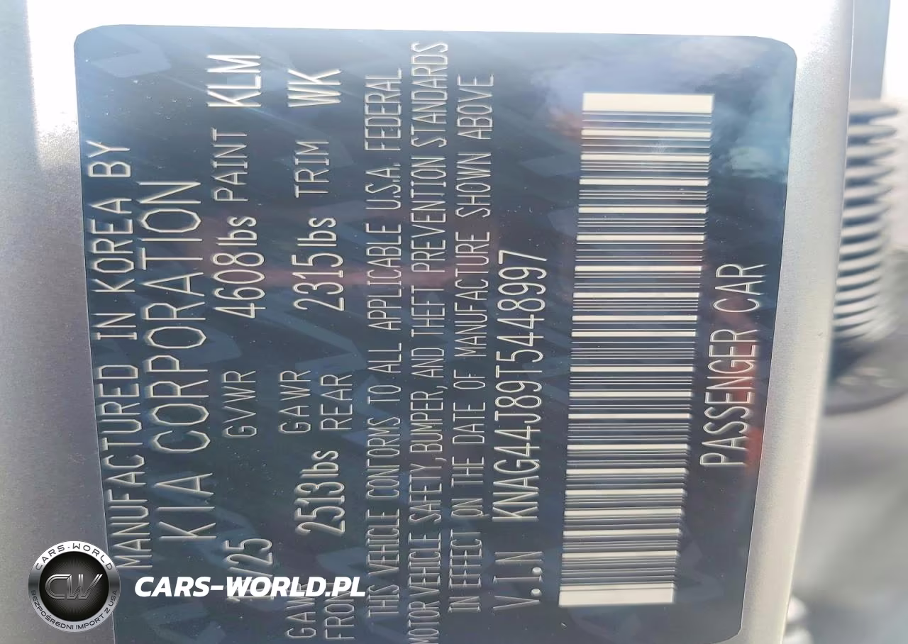 2026 Kia K5 Gt VIN:KNAG44J89T5448997 - 13