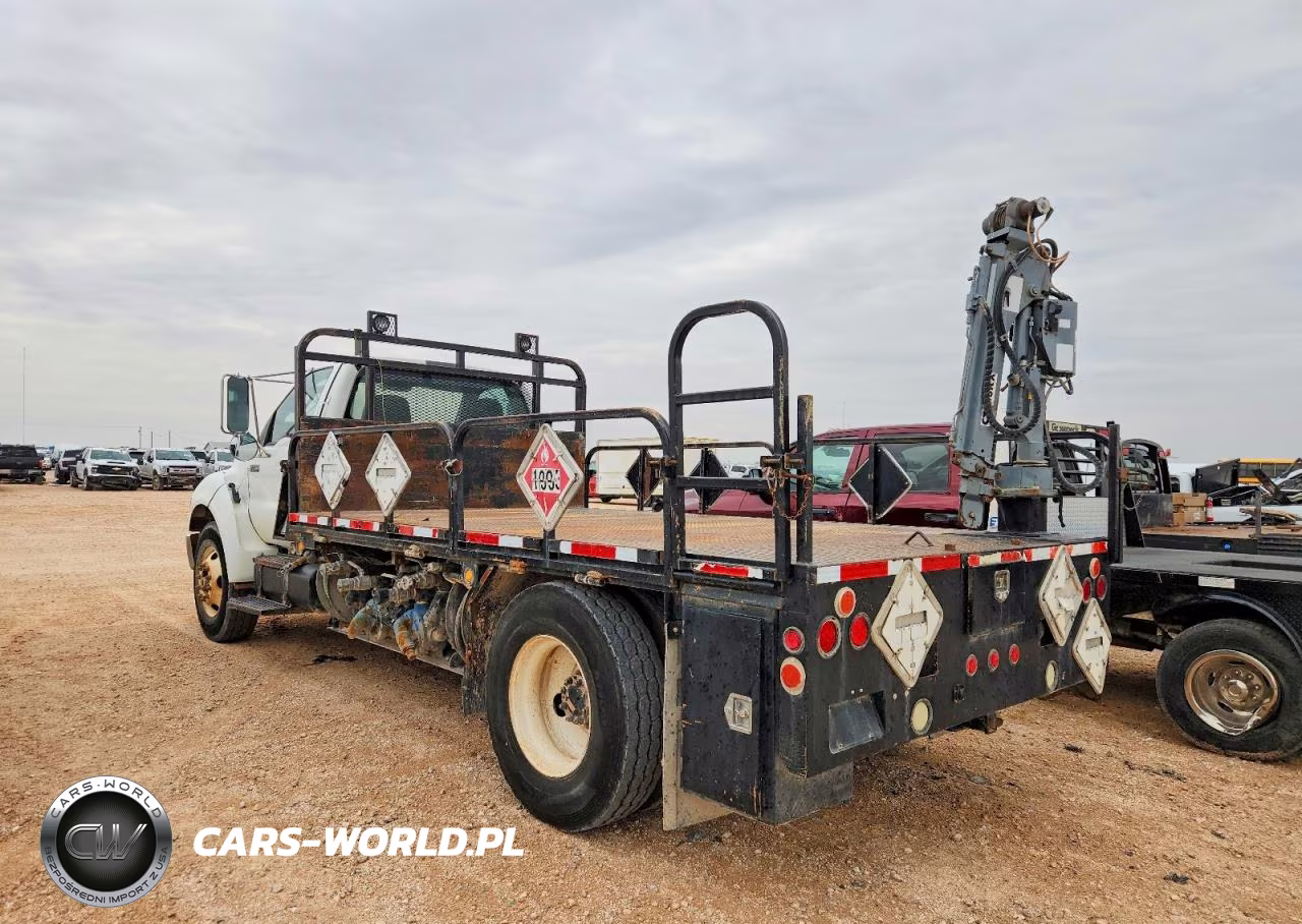 2011 Ford F750 Super Duty Flatbed Truck VIN:3FRXF7FL9BV448614 - 3