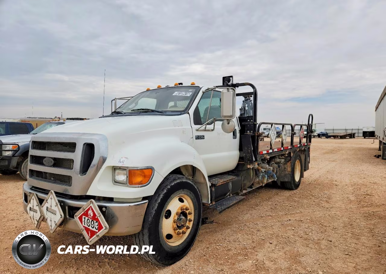 2011 Ford F750 Super Duty Flatbed Truck VIN:3FRXF7FL9BV448614 - 9