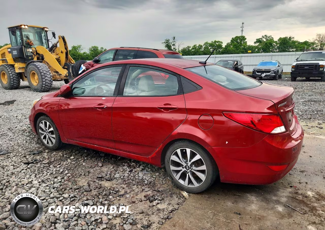 2017 Hyundai Accent Se VIN:KMHCT4AE2HU374972 - 2
