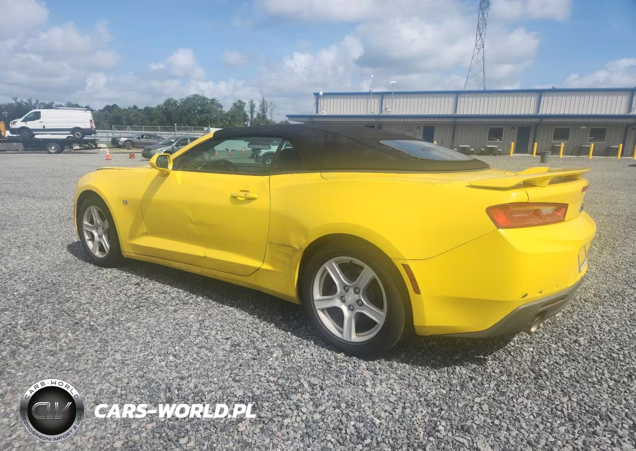 2017 Chevrolet Camaro Lt VIN:1G1FB3DS1H0109475 - 2