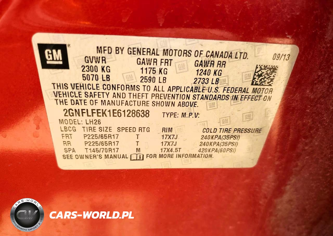 2014 Chevrolet Equinox VIN:2GNFLFEK1E6128638 - 12
