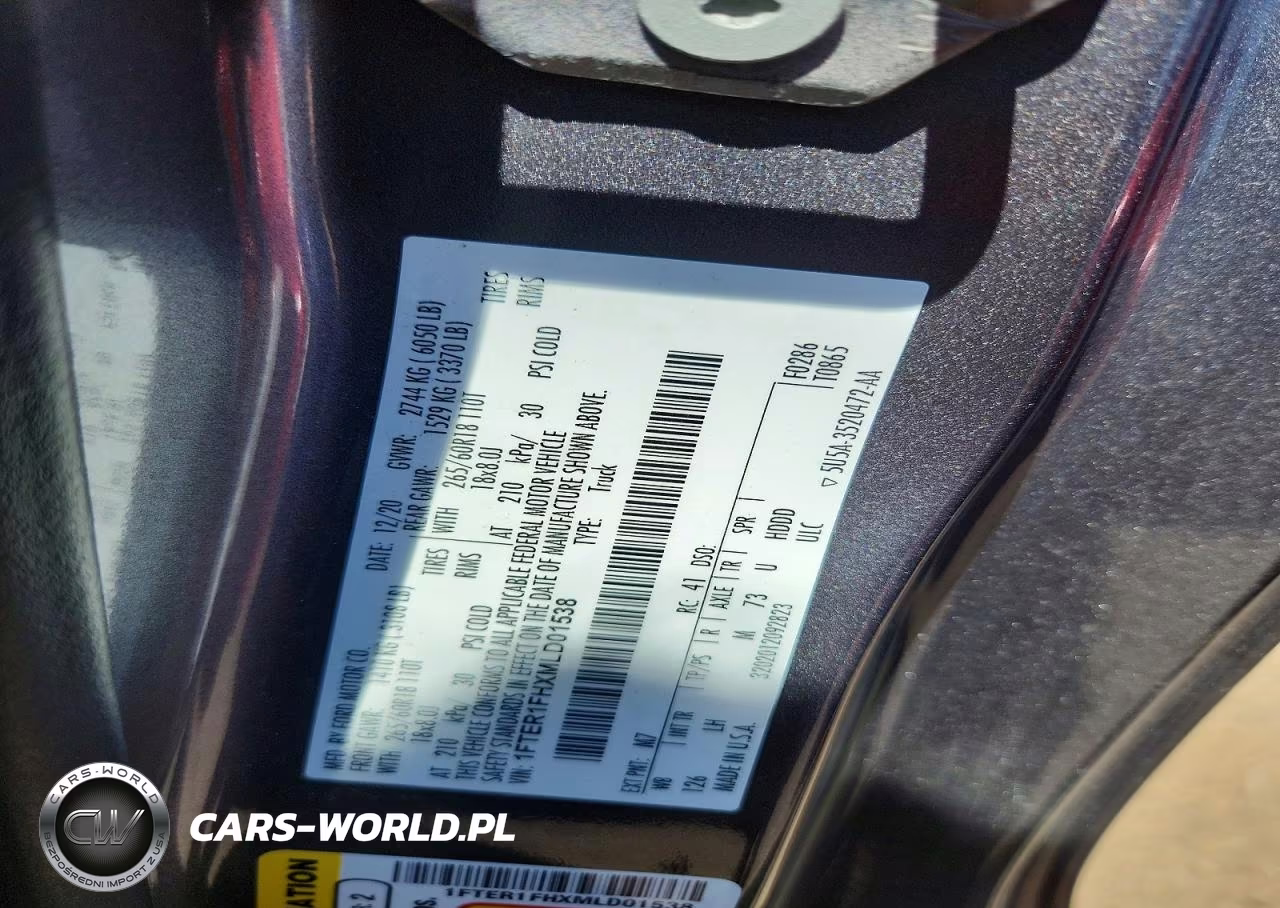 2021 Ford Ranger Xl VIN:1FTER1FHXMLD01538 - 12