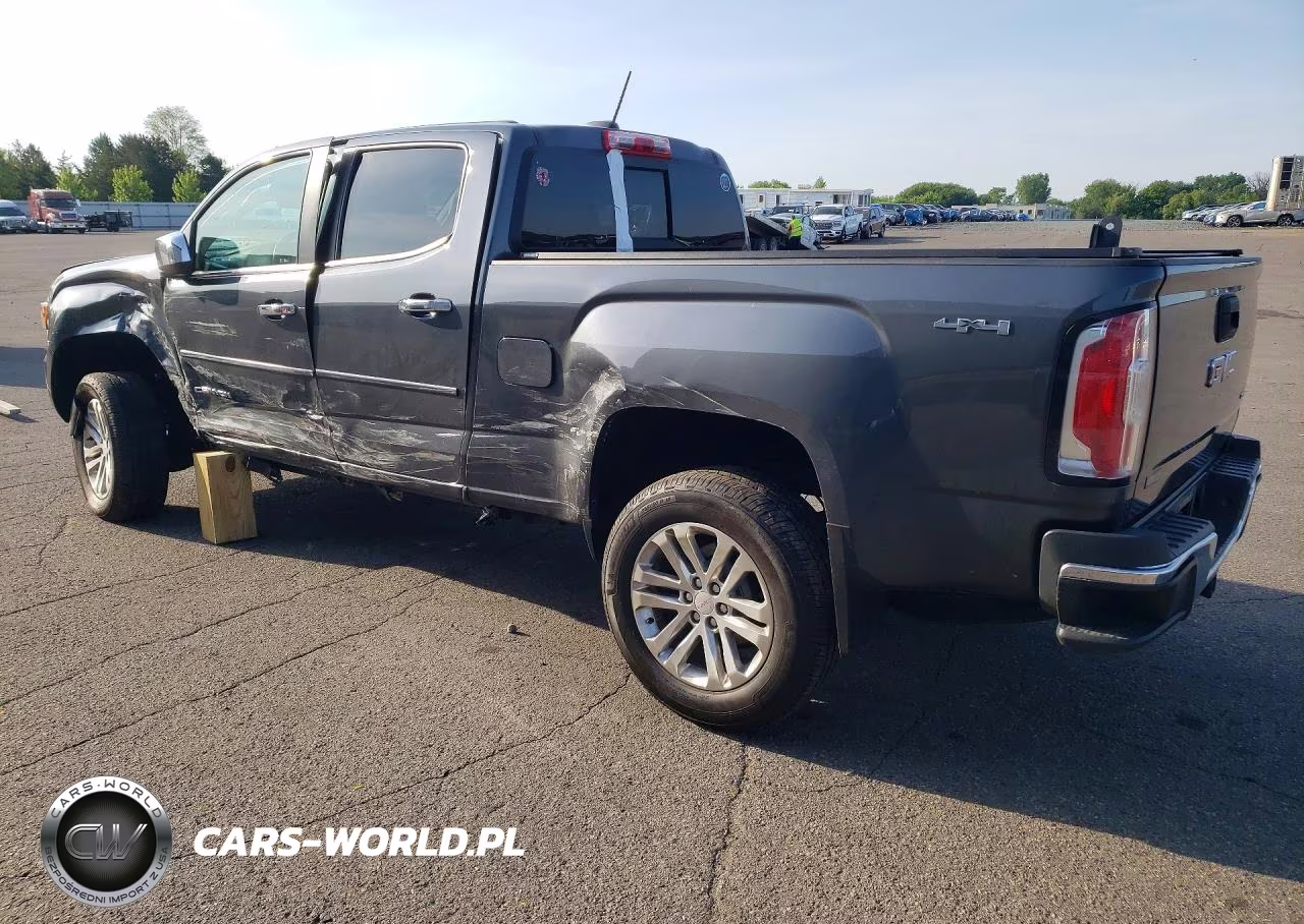 2016 GMC Canyon Slt VIN:1GTG6DE38G1335762 - 2
