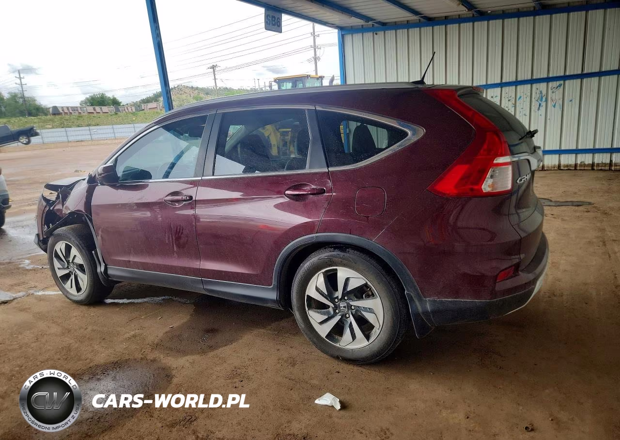 2015 Honda Cr-V Touring VIN:5J6RM4H97FL034850 - 2