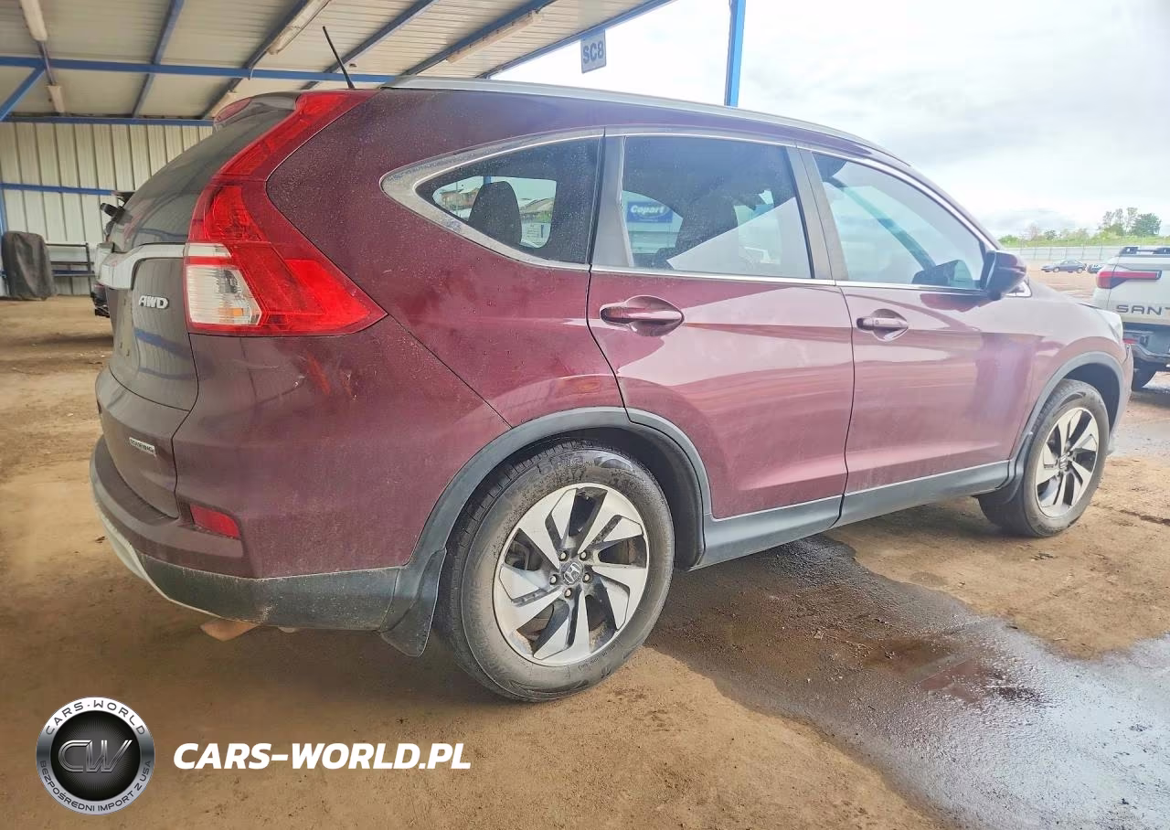 2015 Honda Cr-V Touring VIN:5J6RM4H97FL034850 - 3