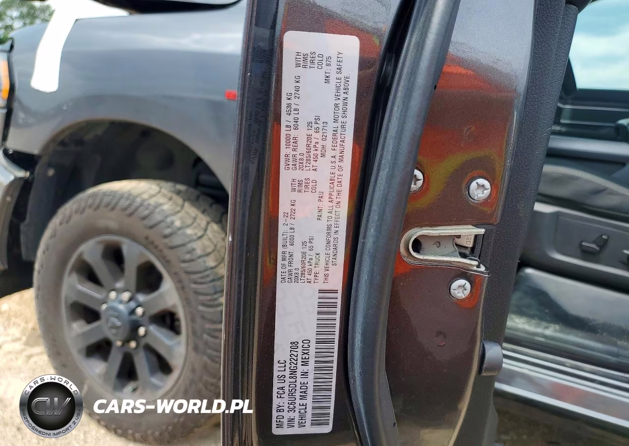 2022 Ram 2500 Big Horn VIN:3C6UR5DL8NG222708 - 12