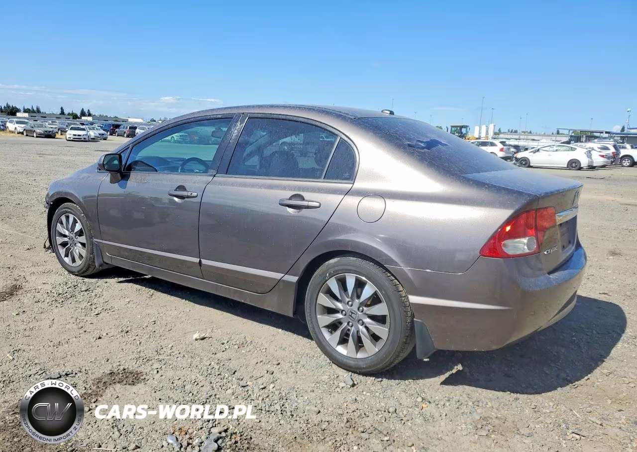 2009 Honda Civic Ex VIN:19XFA16849E009007 - 2