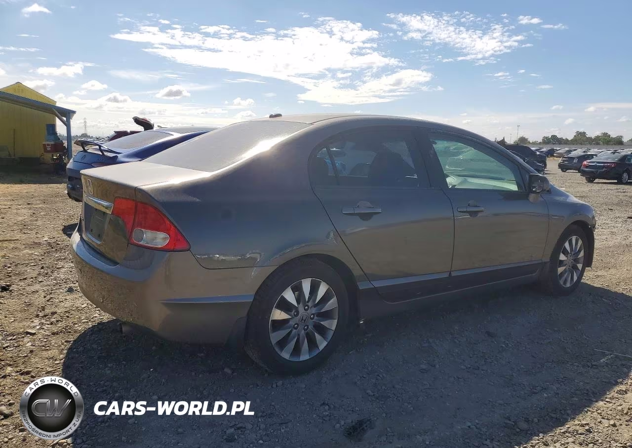 2009 Honda Civic Ex VIN:19XFA16849E009007 - 3