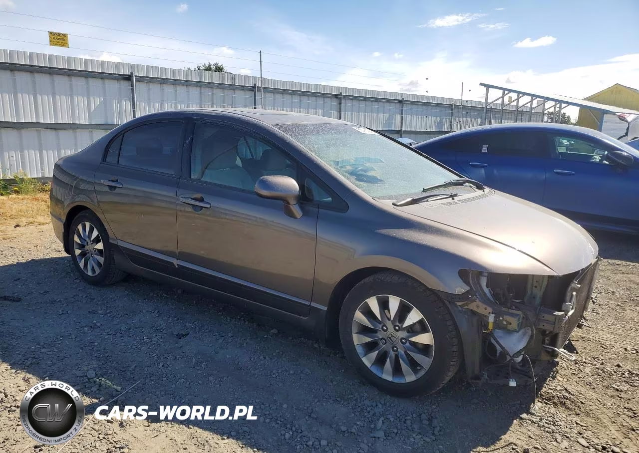 2009 Honda Civic Ex VIN:19XFA16849E009007 - 4