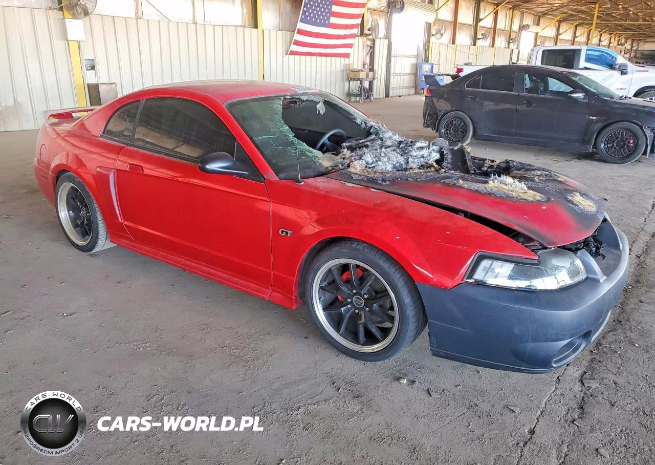 2003 Ford Mustang Gt VIN:1FAFP42X23F322802 - 4