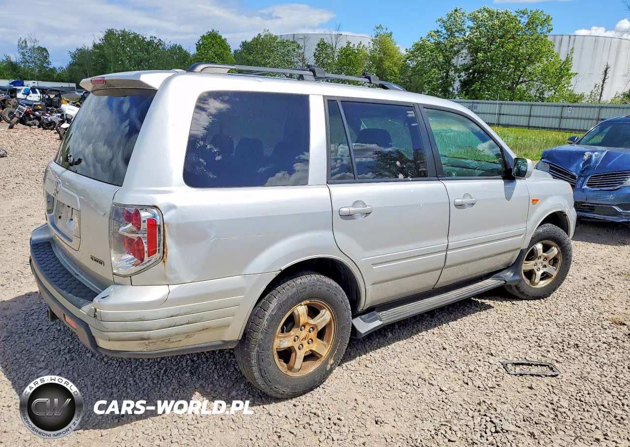 2006 Honda Pilot Ex VIN:2HKYF18706H514144 - 3