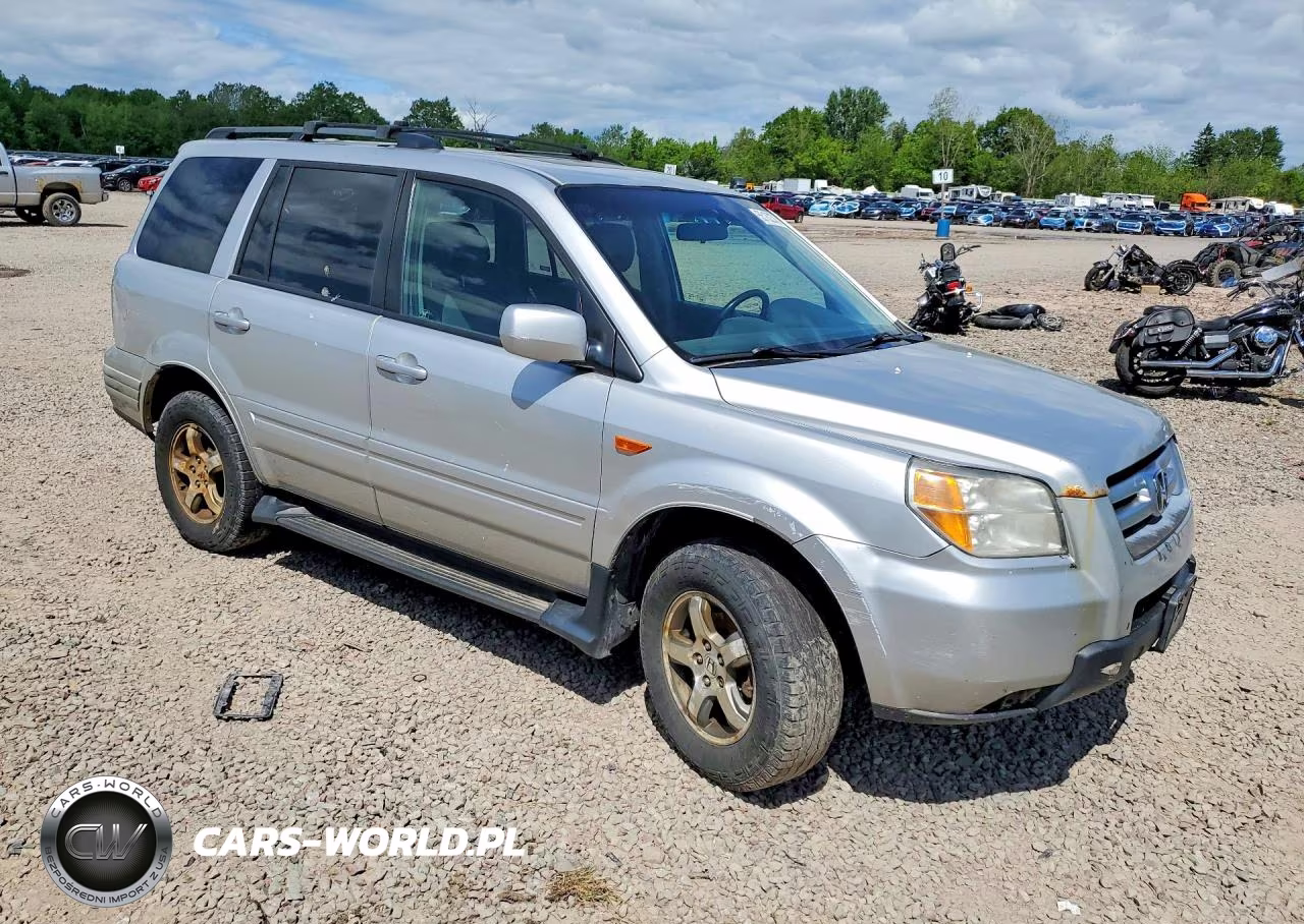 2006 Honda Pilot Ex VIN:2HKYF18706H514144 - 4
