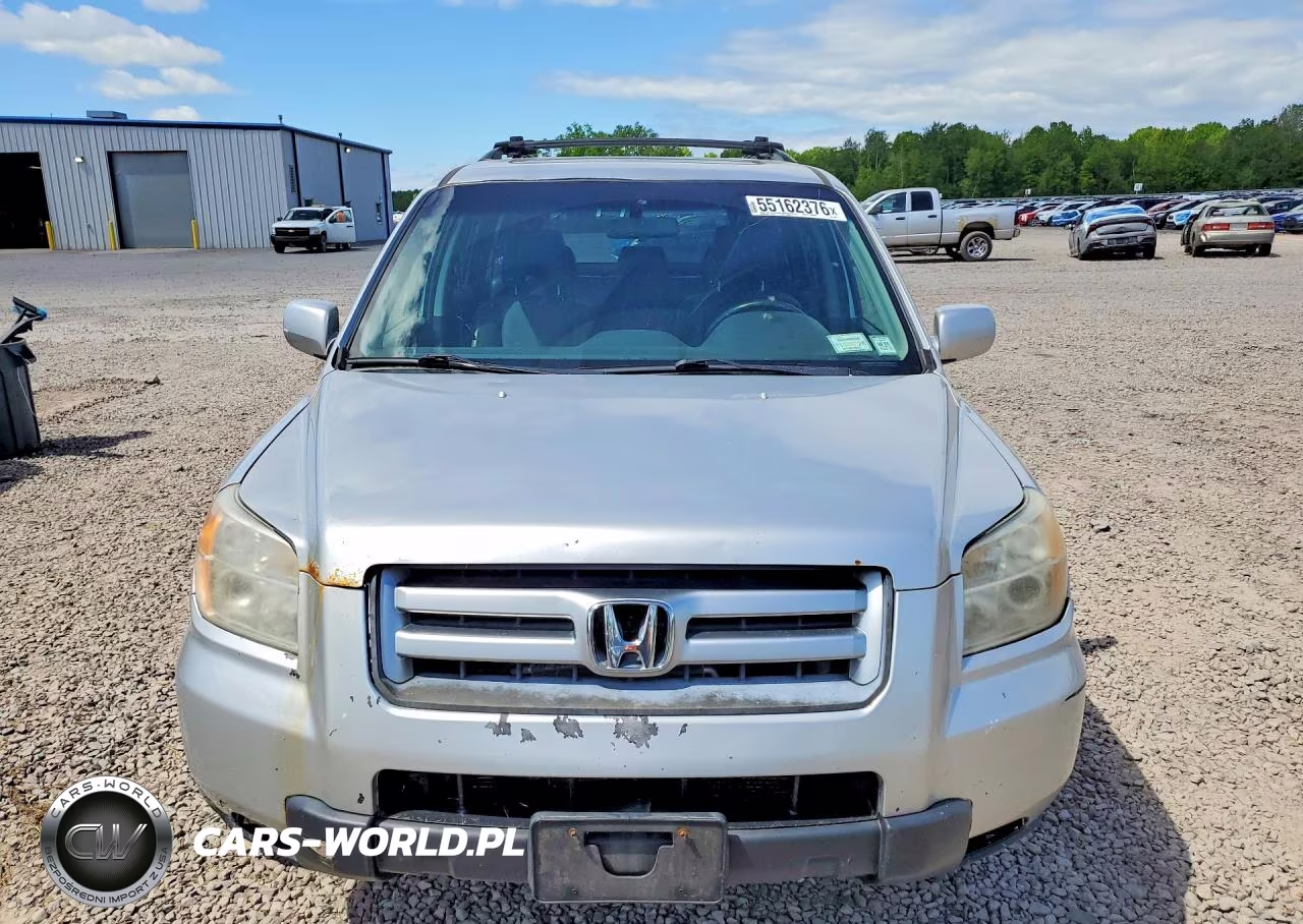2006 Honda Pilot Ex VIN:2HKYF18706H514144 - 5