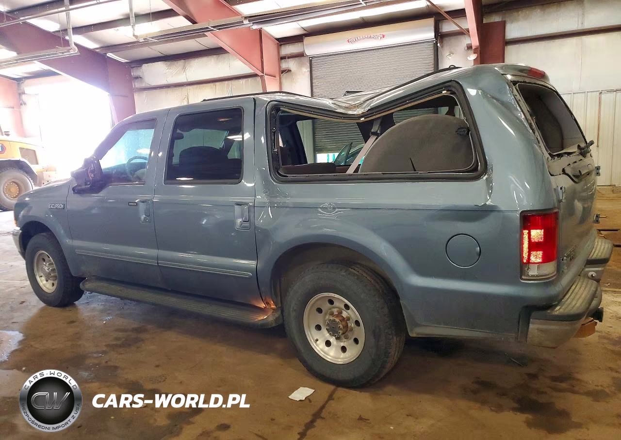 2000 Ford Excursion Xlt VIN:1FMNU40L6YEA00316 - 2